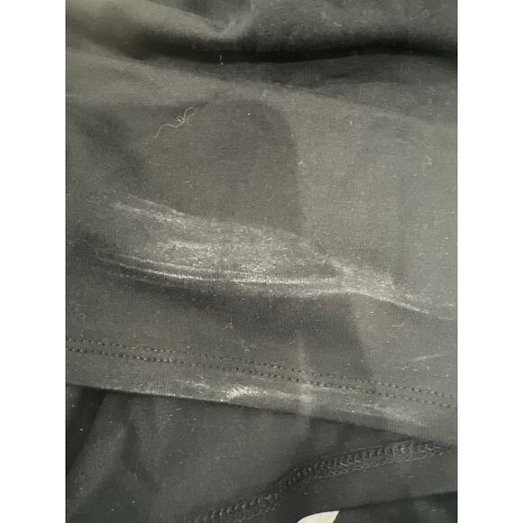 Madewell Black Brushed Ruched-Front Top NWT Size Small - Picture 11 of 11